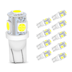 194 T10 T5 6500K LED Bulbs (10 Packs)