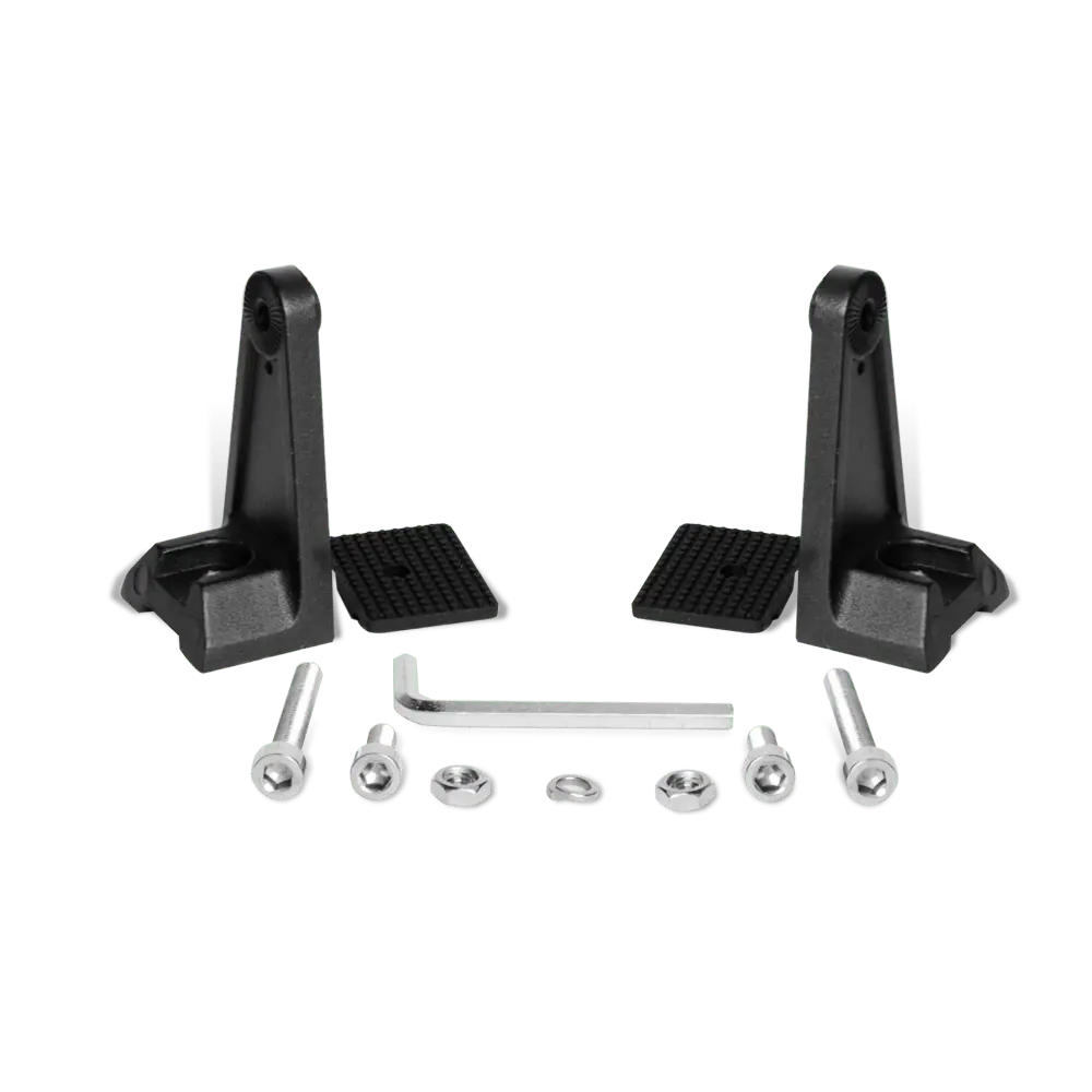 Nilight (2 pcs/set) Universal Side Mounting Bracket Double Row w