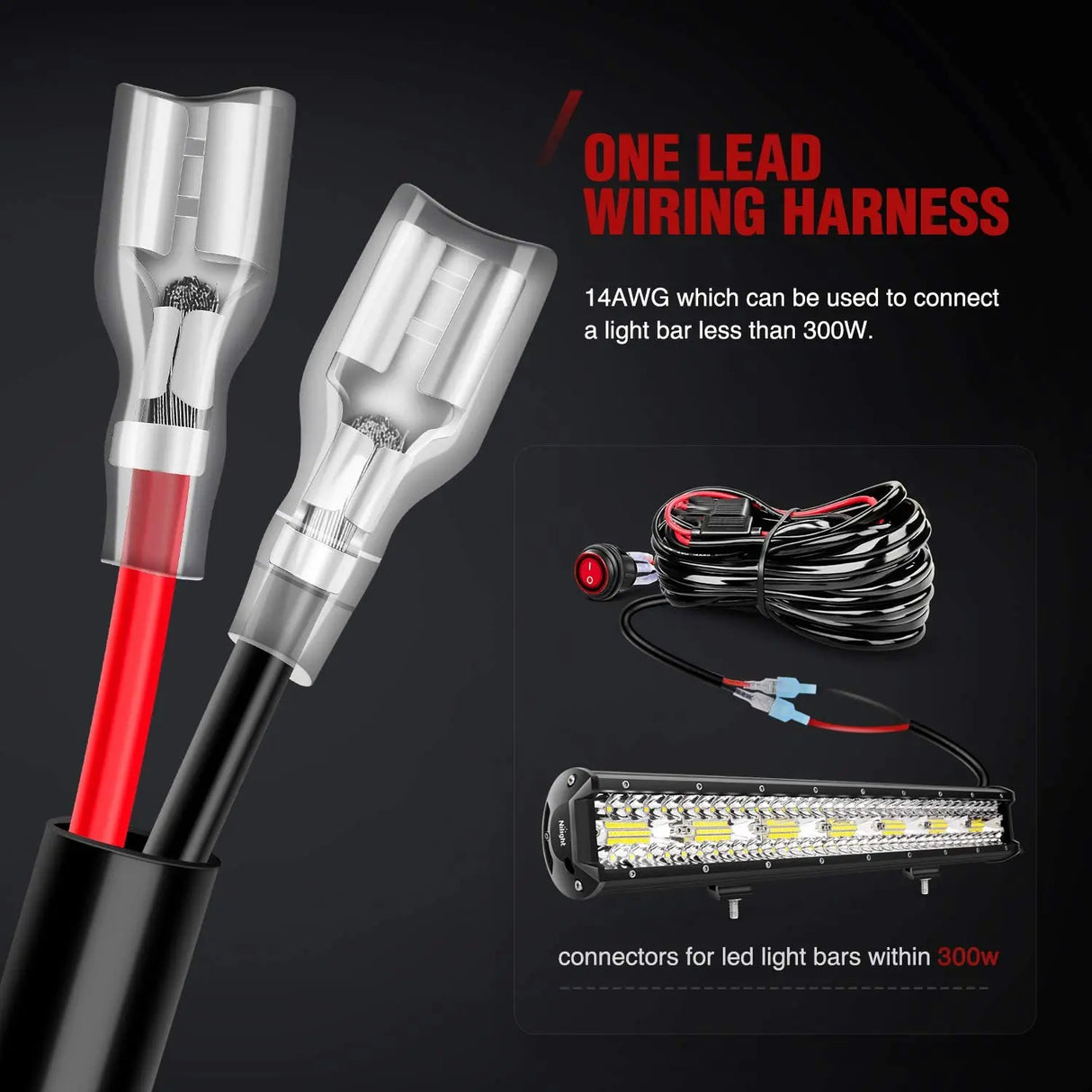 One Lead Wiring Harness