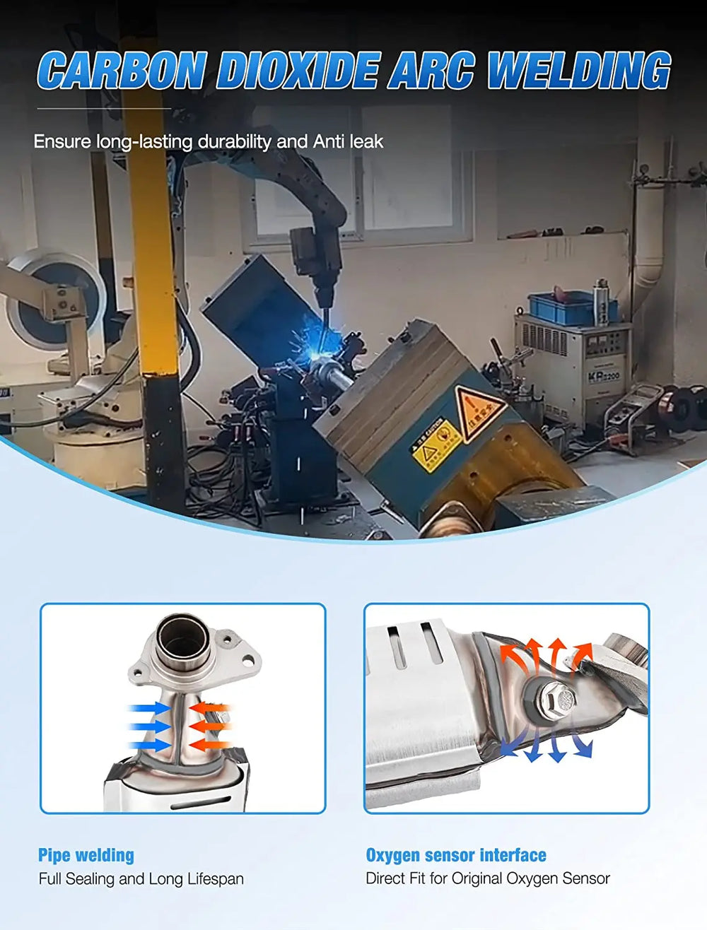 Catalytic Converter Nilight Catalytic Converter for Honda Civic 1.7L L4 2001 2002 2003 2004 2005,Custom Fit Cat (EPA Standard)