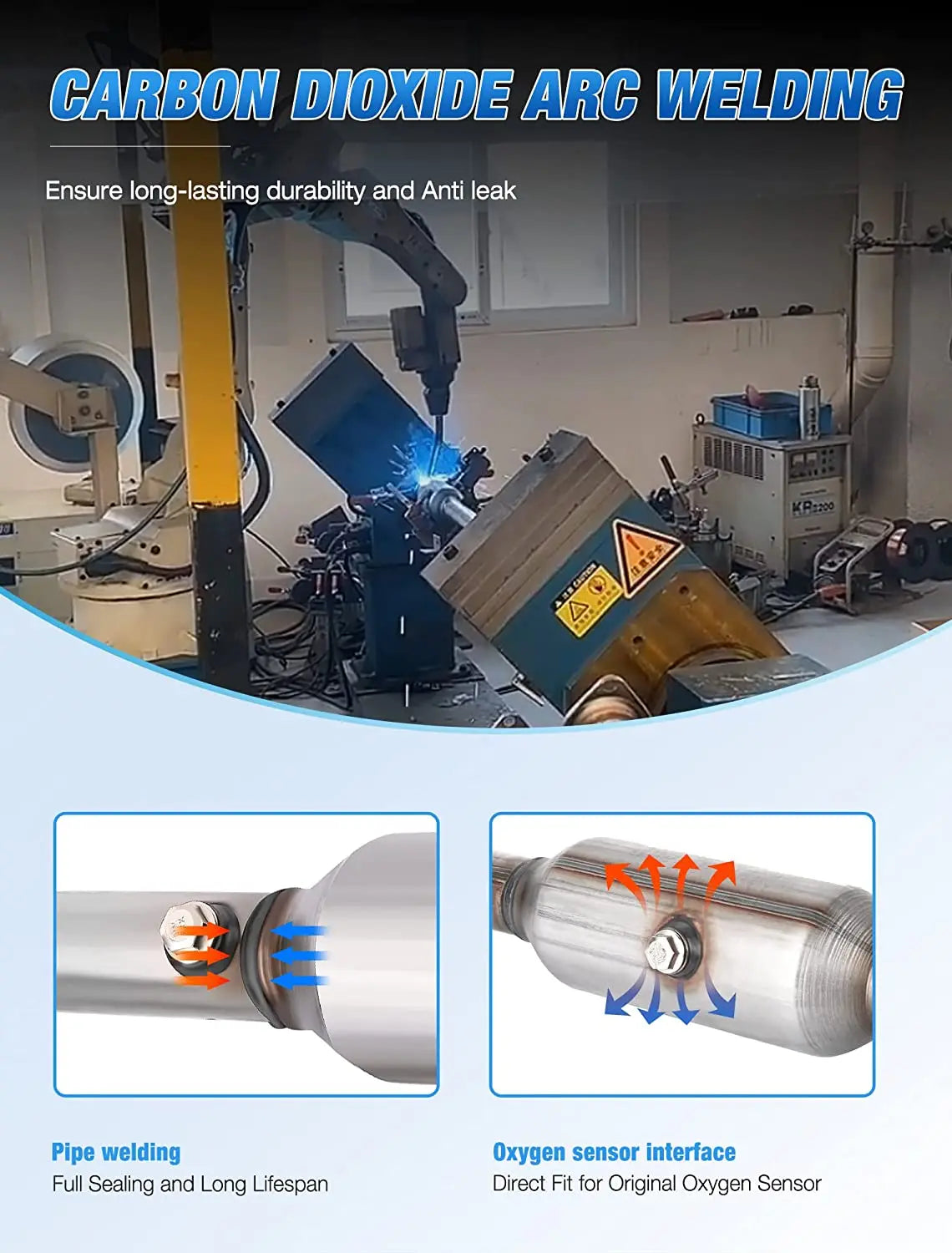 2002-2006 Honda CRV 2.4L Catalytic Converter Nilight