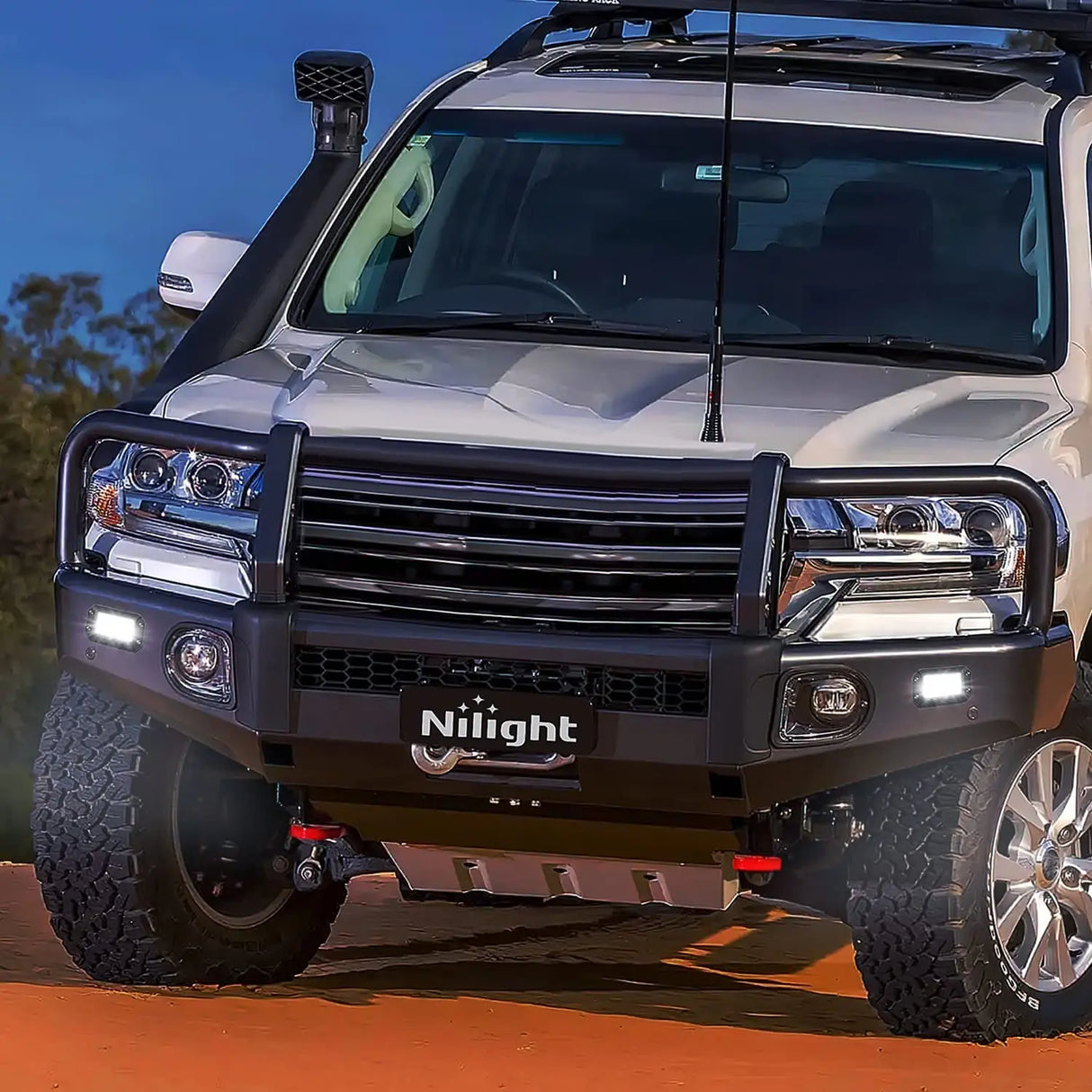 LED Work Light Nilight Flush Mount LED Light Pods 2PCS 6Inch 39W Upgraded Spot Flood Combo Beam Driving Light LED Work Light Backup Light Reverse Light Grill Mount Light for Offroad 4x4 Truck SUV, 2 Years Warranty