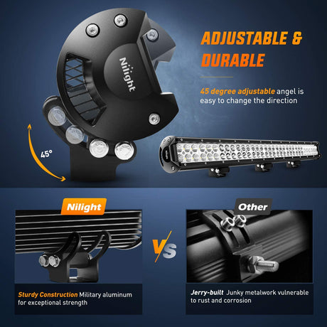 Nilight Adjustable Brackets