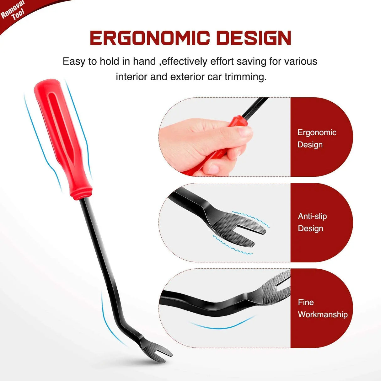 Nilight 240pcs Car Retainer Clips & Fastener Remover with 12 Most Popular Sizes Auto Push Pin Rivets Set -Door Trim Panel Clips for Toyota,GM,Ford,Honda,Acura,Chrysler,2 Years Warranty