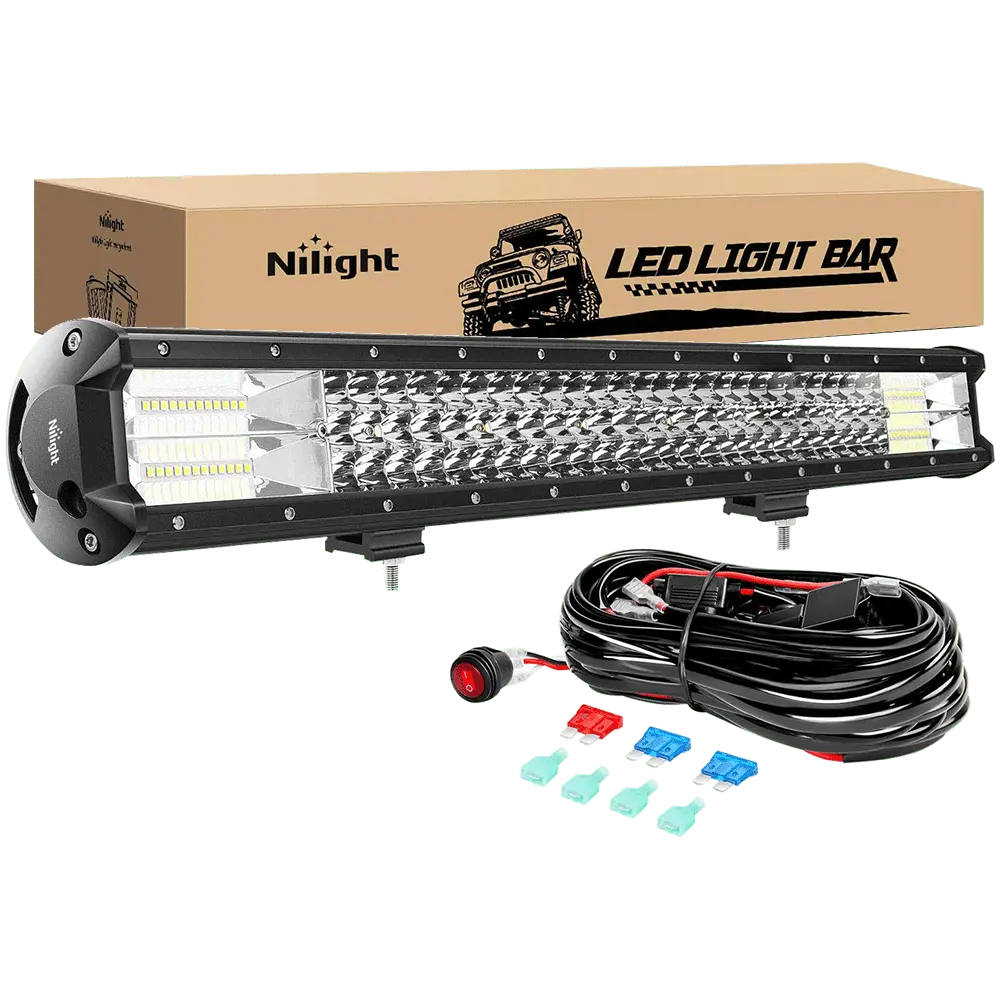 Nilight 26-Inch Triple Row Combo Led Bar