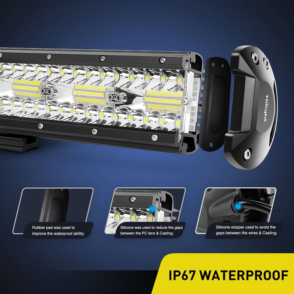 Niligth LED Light Bar With Waterproof Rate:IP67