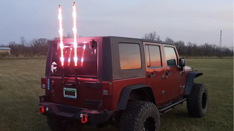 How to install led whip lights - Nilight