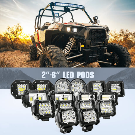 3-7 inch Led Light Bar - Nilight