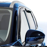 Rain Guards for Nissan Rogue 2021 2022 2023 2024 2025 Original Window Deflectors, Vent Window Visors-4PCS