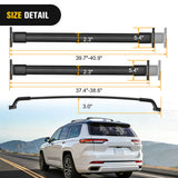 Roof Rack Cross Bars Fit for 2021 2022 2023 Jeep Grand Cherokee L 3-Row & WL 2-Row