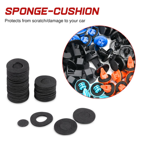 Nilight 181PCS Car Bumper Retainer Clips with Fastener Remover for Lexus Toyota 4Runner Tacoma RAV4 Scion 75495-35010 75397-35010 90189-06065 90189-06013 90189-06028 90467-07201，2 Years Warranty