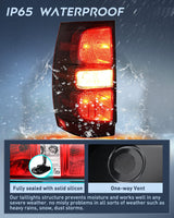 Nilight Taillight Assembly Compatible With 2007 2008 2009 2010 2011 2012 2013 2014 Chevy Chevrolet Tahoe Suburban Tail Lights Rear Lamps Replacement Driver Dark Red