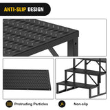 4 Steps RV Stairs with Handrail Nilight