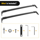 Roof Rack Cross Bars Fit for 2021 2022 2023 Jeep Grand Cherokee L 3-Row & WL 2-Row