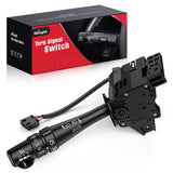 Rocker Switch Turn Signal Switch Compatible with 2004 2005 2006 2007 Cadillac CTS 2004 2005 2006 Cadillac SRX w/Fog Lights Windshield Wiper Combination Dimmer Lever Switches with Cruise Control