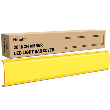 Nilight 20 inch  Amber Yellow Light Bar Cover