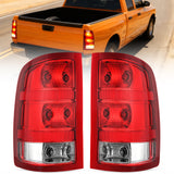 2007 2008 2009 2010 2011 2012 2013 GMC Sierra 1500 2500HD 3500HD Tail light Assembly Rear Lamp Replacement OE Style Driver Passenger Side