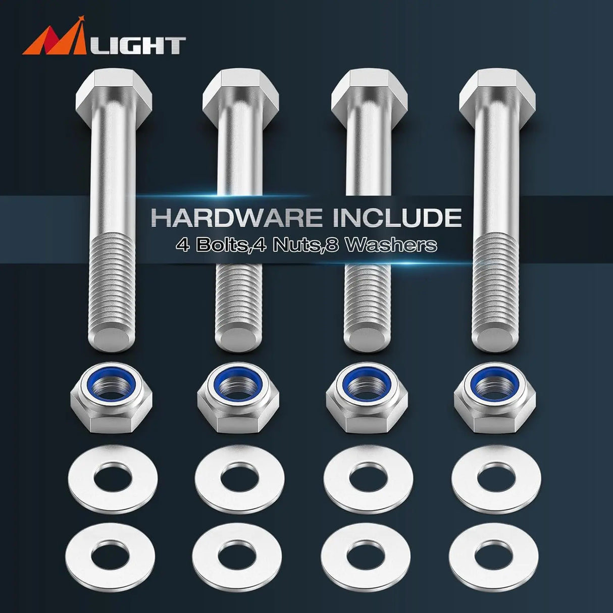 1.5 Inch Front Leveling Kit for 2007-2023 Chevy Avalanche Silverado Suburban 1500 Tahoe Sierra Yukon XL1500 Nilight