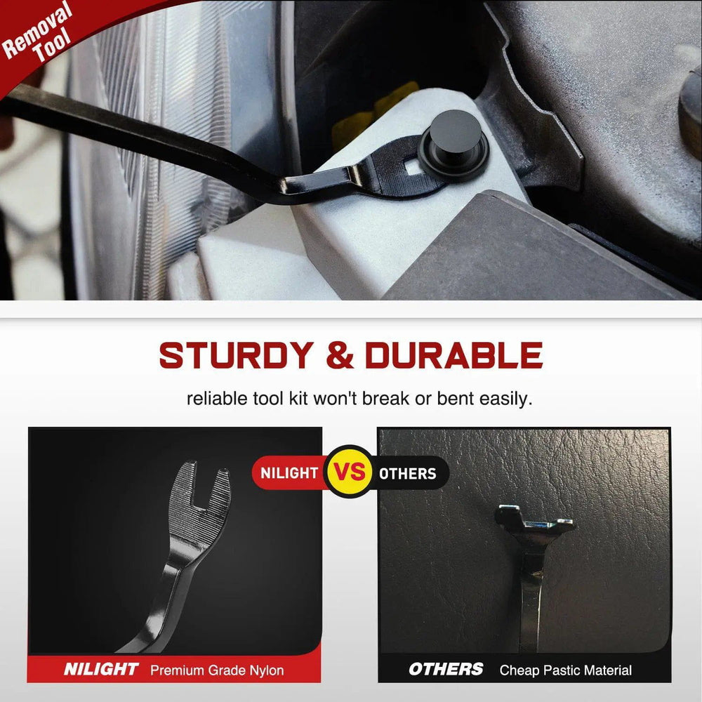 retainer clips 100 Pcs Hole 7mm Engine Under Cover Push-Type Retainer Replaces Lexus & Toyota 90467-07201 Quality Nylon Push Rivets