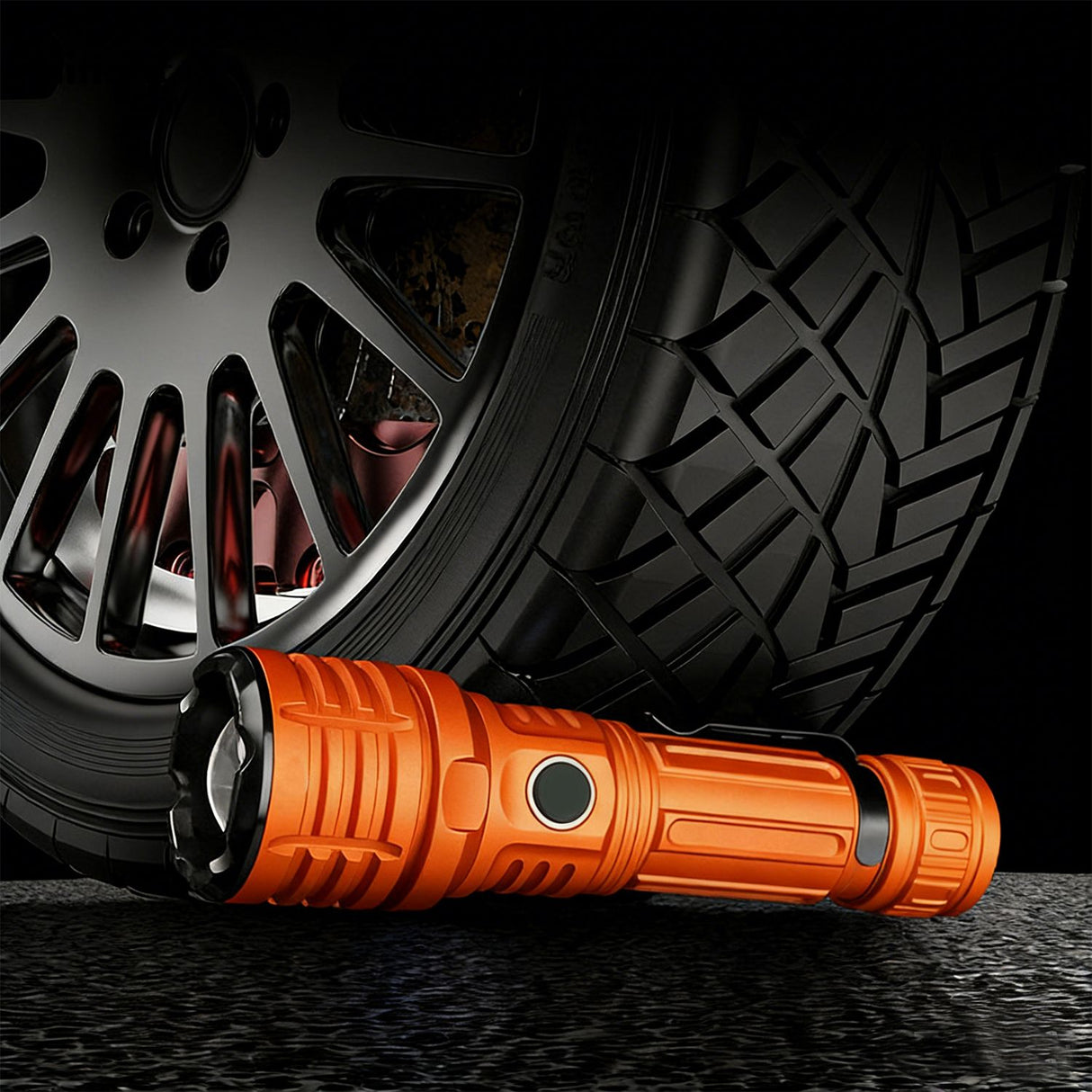 Red LED flashlights for illumination purposes