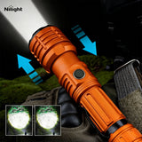 Red LED flashlights for illumination purposes