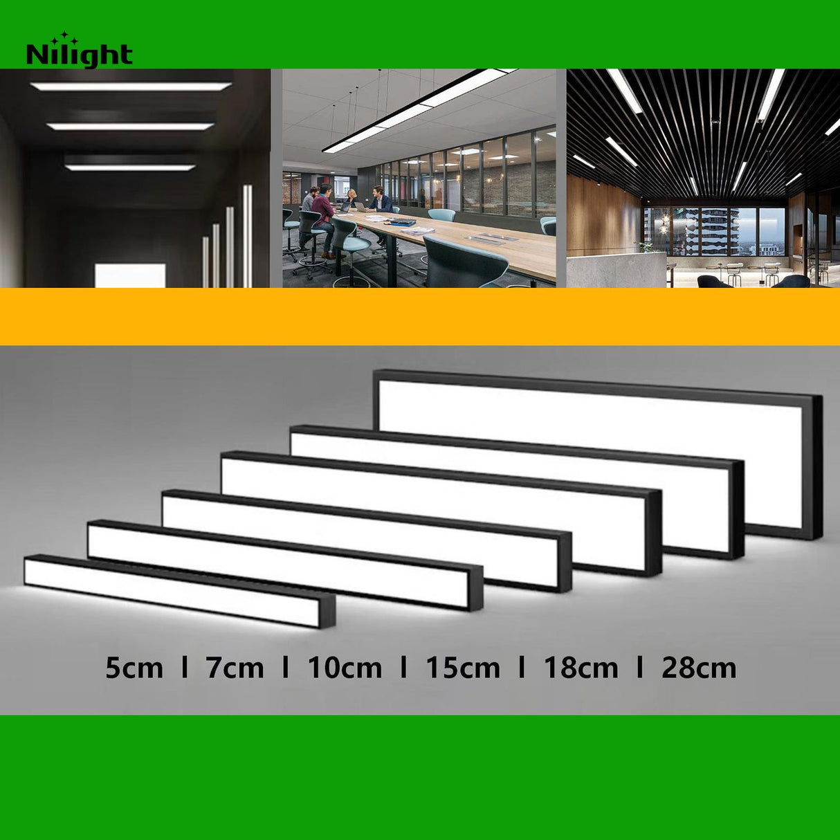 Strip lighting for indoor use