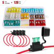 fuse 10Pack Inline Fuse Holder With 240Pcs Blade Fuses Set