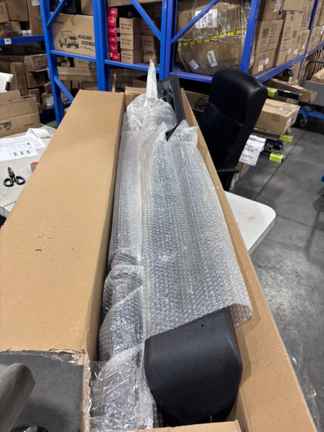 Running Board 2018 2019 2020 2021 2022 2023 2024 Jeep Wrangler JL 4 Door Side Step Nerf Bars 6 Inch ABS Plastic Matte Black Running Boards (25% OFF Final Checkout)