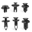 retainer clips 120 Pcs Car Retainer 6.3mm 8mm 9mm 10mm Expansion Screws Replacement Kit Bumper Push Rivet Clips for Honda Acura GM Chrysler Ford Toyota Lexus