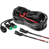 Wiring Harness Kit 14AWG 11.5FT DT Connector Wire Harness Kit 2 Leads W/ 12V On-Off Switch