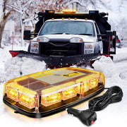 12 Inch 48 Leds Roof Top Amber Emergency Strobe Light