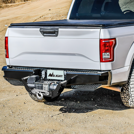 Nilight Winch Cradle Universal Mount Plate 10 x 4 1/2Inch Winch Bracket Winch Mounting 2 Inch Receiver Hitch 8000-13,000 Lb Capacity Recovery Winches Foldable