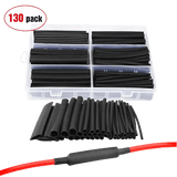 Accessories 130Pcs Heat Shrink Tubing Kit