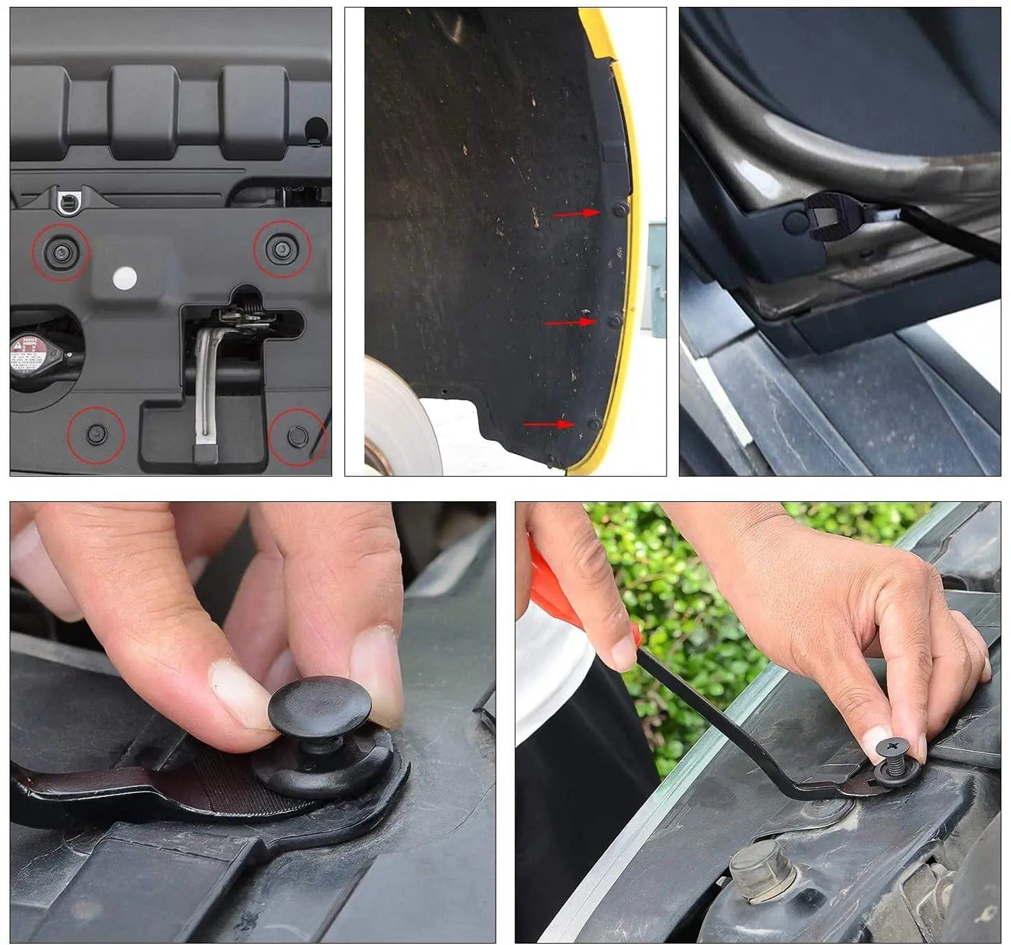 retainer clips 146 Pcs Car Push Retainer Clips Kits For GM Honda Ford Chrysler