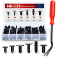 retainer clips 147 Pcs Bumper Retainer Clips Car Push Retainer Kit