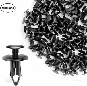retainer clips 150 Pcs Car Push Retainer Clips Kits 2 Sizes Universal Auto Clips Fastener