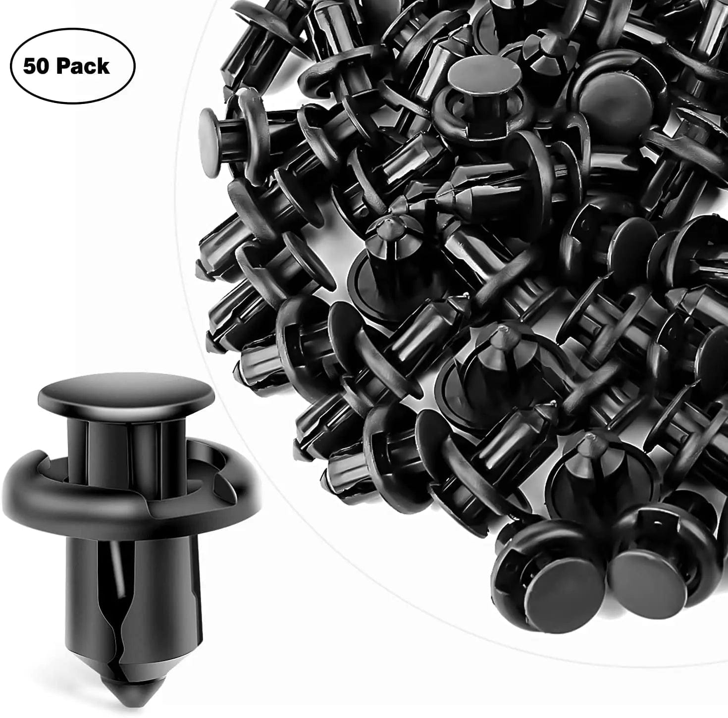 retainer clips 150 Pcs Car Push Retainer Clips Kits 2 Sizes Universal Auto Clips Fastener