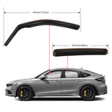 Rain Guards for Honda Civic Hatchback HB LX Sport Touring EX-L 2022 2023 2024 Window Deflectors, Vent Window Visors-4pcs