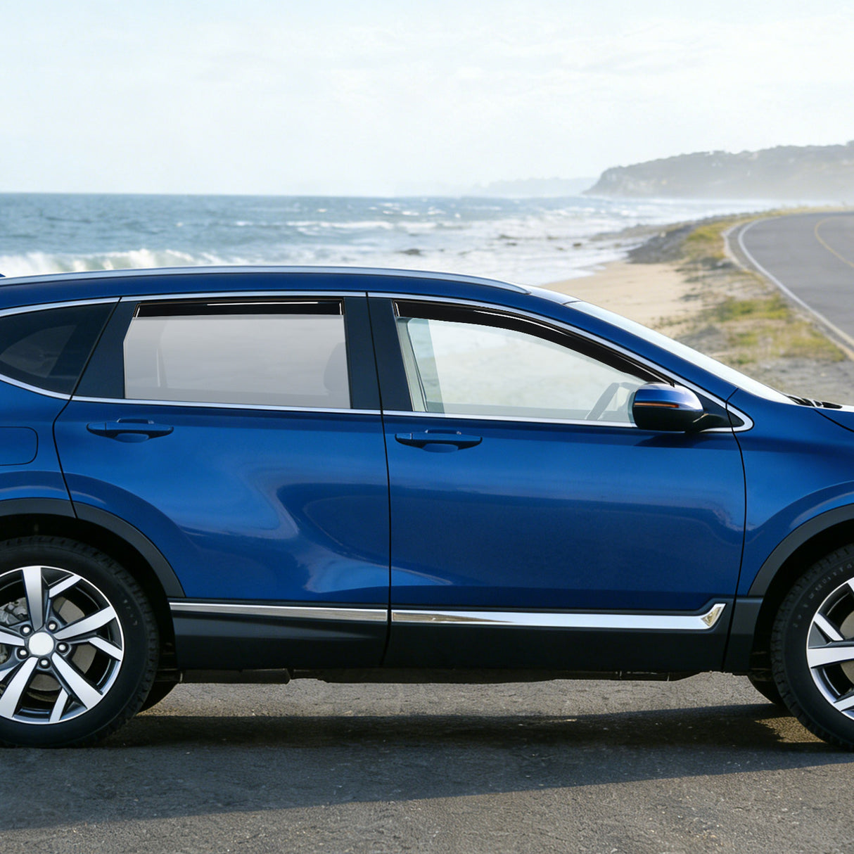 2023 2024 Honda CRV Rain Guards Acrylic 4Pcs