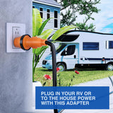 15Amp Male to 30Amp Twist Lock Female Power Adapter Nilight