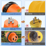 15Amp Male to 30Amp Twist Lock Female Power Adapter Nilight