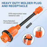 15Amp to 30Amp RV Locking Adapter Cord Nilight