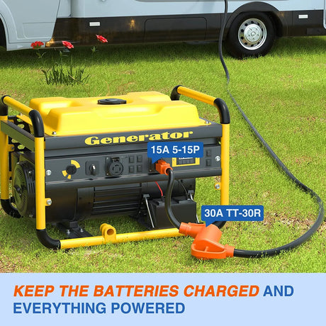 15Amp to 30Amp RV Power Adapter Cord Nilight