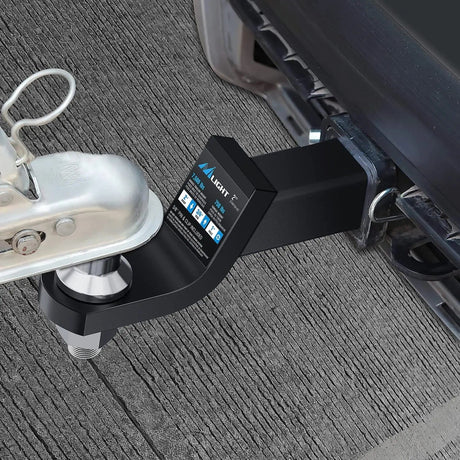 Trailer Hitch Hitch Ball Mount with 2-5/16 Inch Ball (2 Inch Shank, 7500 lbs, 2 Inch Drop)