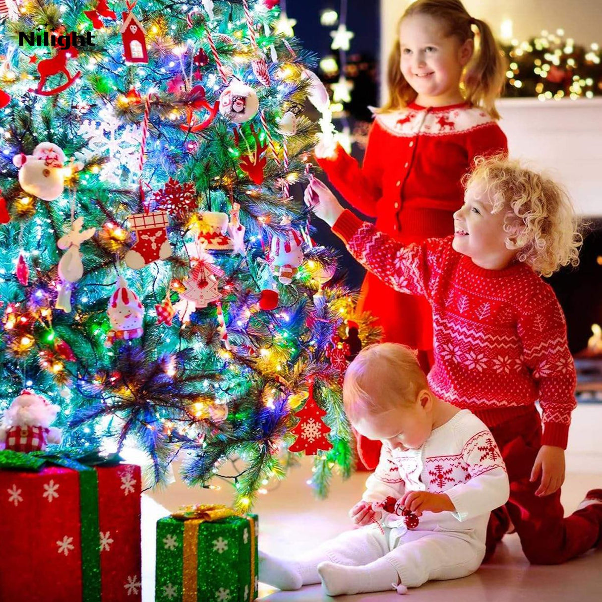 Electric lights for Christmas trees