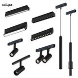 Electric track lighting units