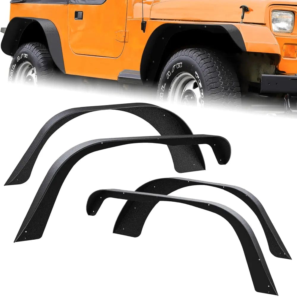 Indicateurs Latéraux LED Ambre Pour Jeep Wrangler YJ 1987-1995 - Clignotants Avant Répéteurs