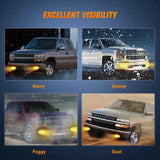 1999-2002 Chevy Silverado 1500 2500 2001-2002 Chevy Silverado 3500 2000-2006 Chevy Suburban Tahoe Amber Fog Light Assembly Nilight