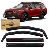 Window Rain Guards for Outback 2020 2021 2022 2023 Window Deflectors, Vent Window Visors-4 Pieces