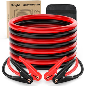 2 Gauge 20 FT Heavy Duty Jumper Cable
